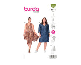 Schnittmuster burda style - Kleid 6036 -Plus Size